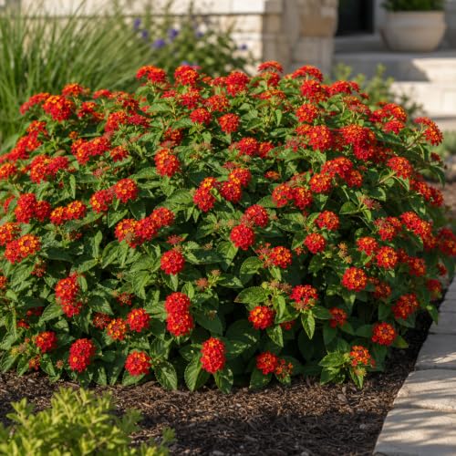 Lantana Dallas Red (2 Inch / 50 Plants)
