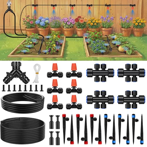 160FT Quick Connect Drip Irrigation System (160 FT)
