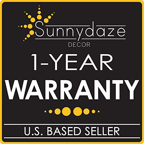 Sunnydaze 32" Black Metal Garden Trellis for Climbing Plants (Elegant Scroll - 32")