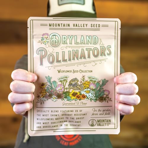Sustainable Seed Co Wildflower Seed Bulk 2 oz 80 (Drought-Tolerant)