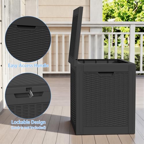 37 Gallon Deck Box (Black / 37 gallon)