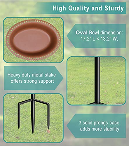 Extra Large Freestanding Birdbaths Bowl