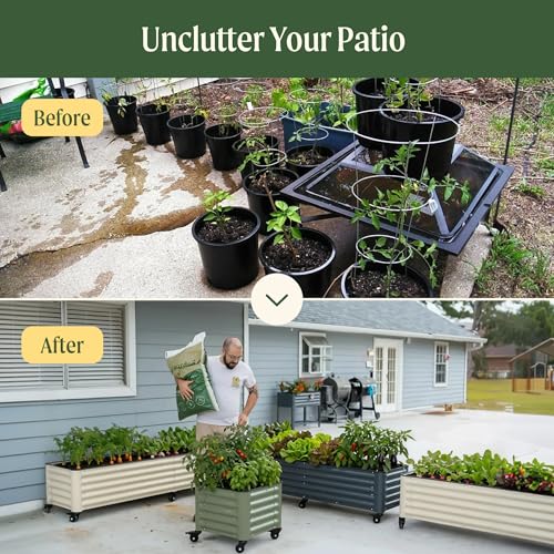 Classic Rolling Garden Bed