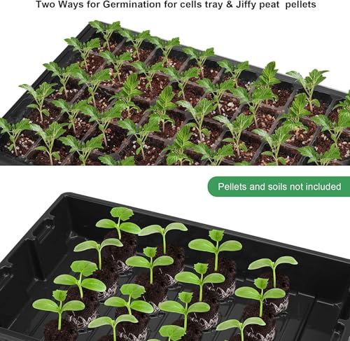 10Pack Seed Starter Tray (Black / 40-Cell 10-Pack)