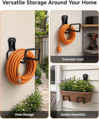 Hose Hanger Wall Mount (2‑Pack)