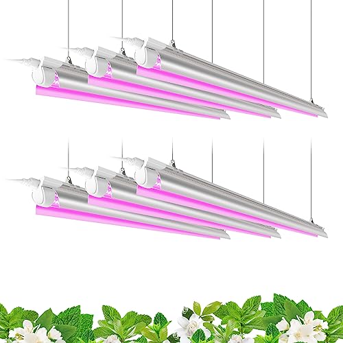 LED Grow Light (Pink / 4ft-6 Packs)