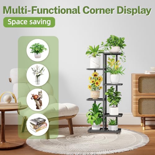 Plant Stand with Grow Light Indoor Outdoor