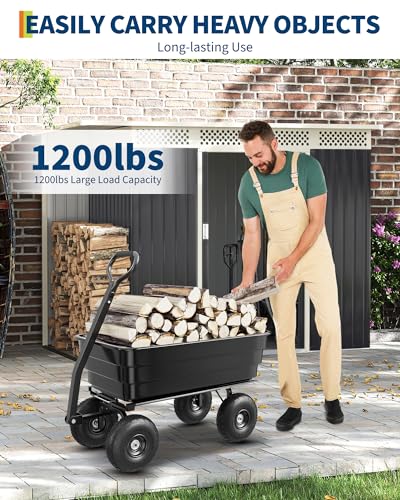 Poly Dump Cart (1200 lbs)