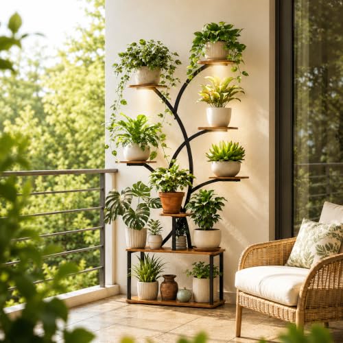 63.7 Inch Plant Stand with Grow Lights