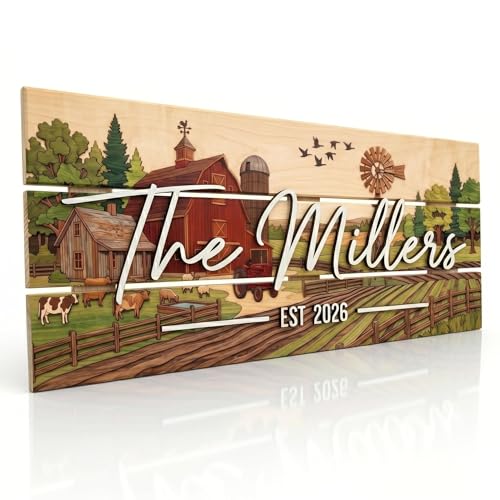 Farmhouse Barn Sign (Rustic Barn / Large)