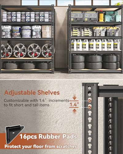 Garage Shelving Unit (72" H x 35.6" W x 16"D)