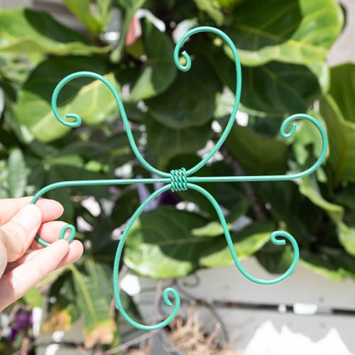 Green Monstera Plant Stem Support Set (Green / 7.5IN*7.5IN)