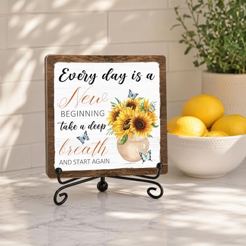 Rustic Farmhouse Decor (Retro Sunflower 5)