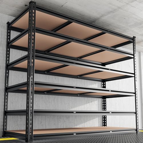 6 Tier Garage Shelving (48.2" W X 84" H X 24" D)