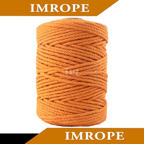 4mm x 300 Feet Orange Jute Rope (300 Foot)