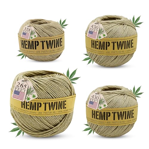 Natural Hemp Twine Saver Set B (Ab Mix / Assorted B)