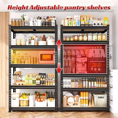 Storage Shelves (11.8"D x110.4"W x 60"H)