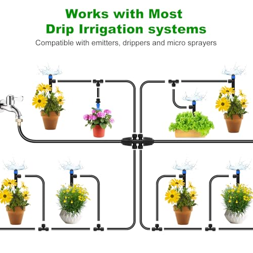1 4 Inch Blank Drip Irrigation Tubing (60Ft 1/4 Inch Tubing)