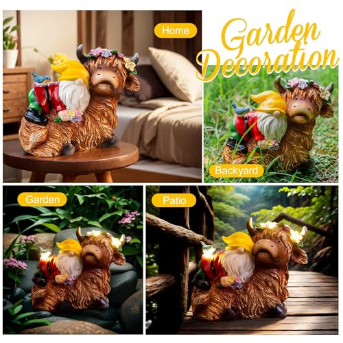 Garden Gnome Statue (Flower Gnome)