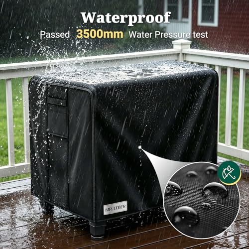 Outdoor Prep Table Cover 40 inch for Royal Gourmet Cart Flattop Worktable (40"D x 24"W x 32"H)