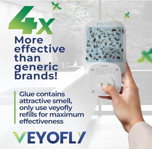 Official Refill Fruit Fly Traps Indoor (5 Refills / White)