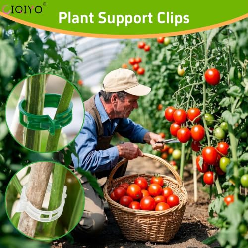 200 Pcs Plant Support Clips (200 Count)