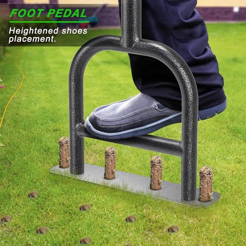 Lawn Coring Aerator (C: 4 Plugs Coring Aerator)