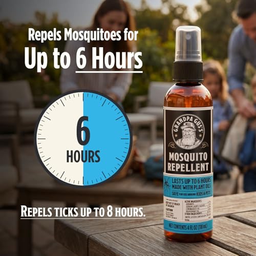 Natural Mosquito DEET (4 Fl Oz (Pack of 1))