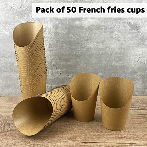 50 Pcs French Fries Holder (50 Count)