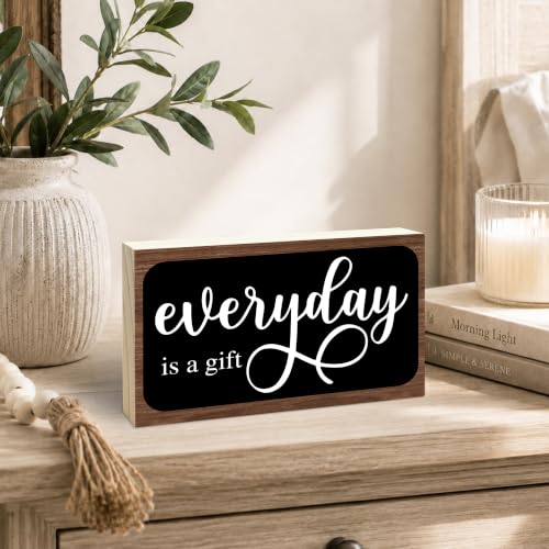 3x5 Inspirational Wooden Block Sign (Gift-4)