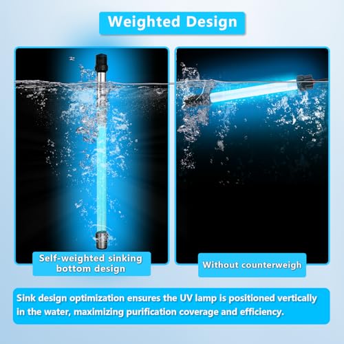 55W Pond UV Light for 500 (55W/For 6000 Gallon)