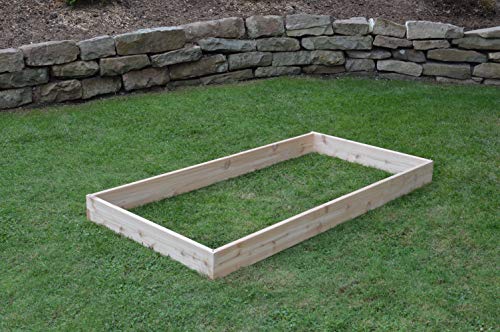 Red Cedar Wood Raised Vegetable Garden Bed