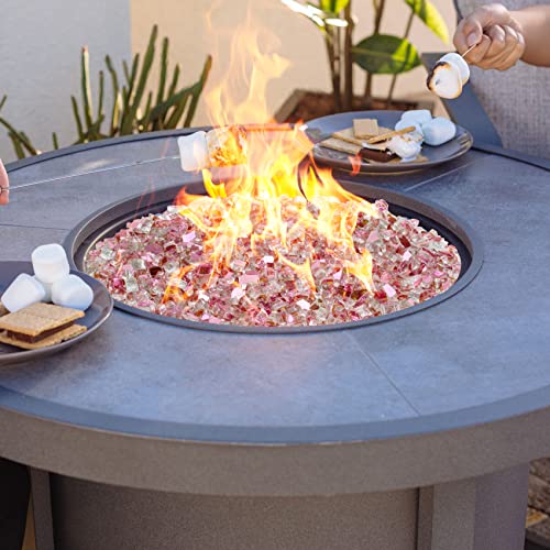 10 lbs High Luster Fire Glass (160 Ounce)