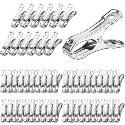 55 PCS Stainless Steel Garden Clips (55 Count)