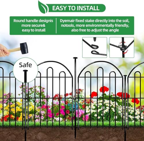 32 Pack Decorative Garden Fence (18899.2 sq inch)