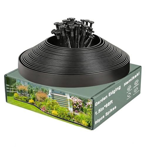 1.5 Inch x 66FT Garden Edging Border (1.5IN x 66FT)