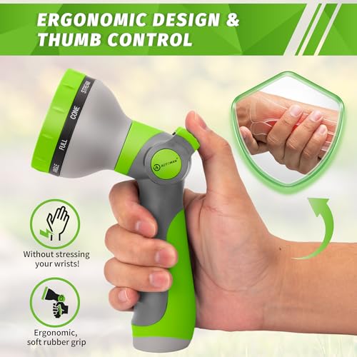 Garden Hose Nozzle Sprayer (Lawngreen)