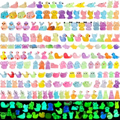 180 Pcs Mini Resin Animals