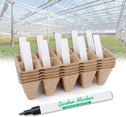4 Inch Plastic Plant Labels for Seedlings (10000 Count)