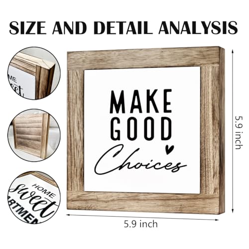 Inspirational Wood Sign (Home05)