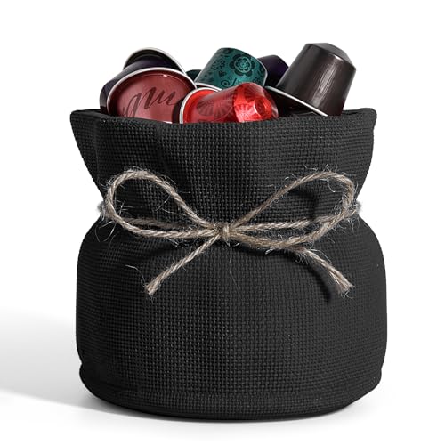 Candy Bowl for Office Key Bowl for Entryway Table Fall Candy Dish Plant Pots Indoor Flower Pots for Indoor Plants (Black / Large)