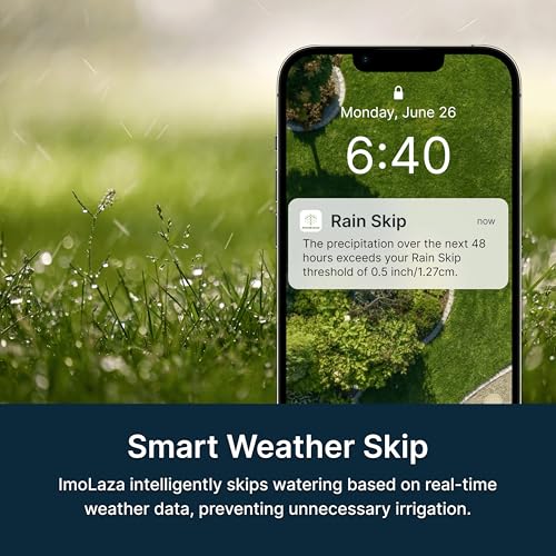 8 Zone Indoor Smart Sprinkler Controller