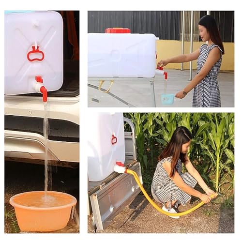 Water Container 50L 80L 110L 200L Heavy Duty Water Bucket Water Carrier (6762.24 Fl Oz)