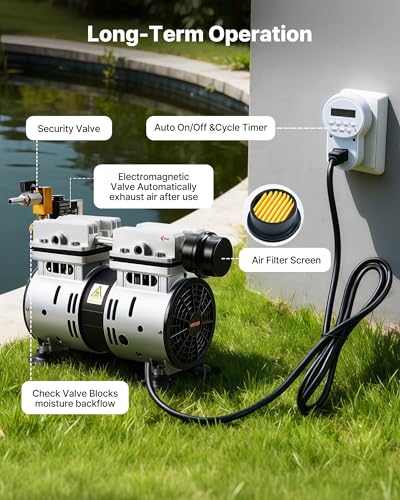 Pond Aerators (5.2CFM+1 diffuser)