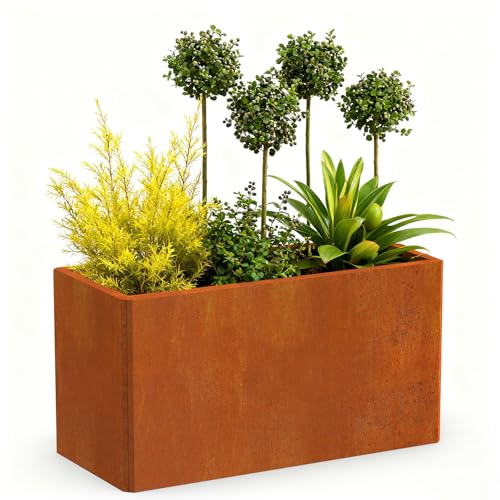 Co rten Steel Planter 36X15X15 inch Rust (Corten)