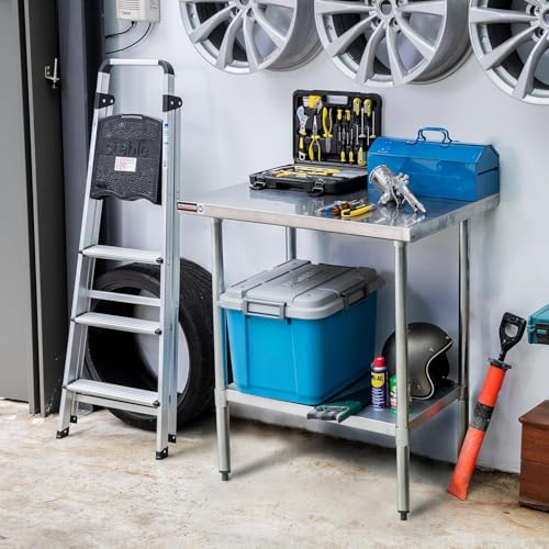 30x36 Stainless Steel Work Table (30" x 36" / Standard Table)