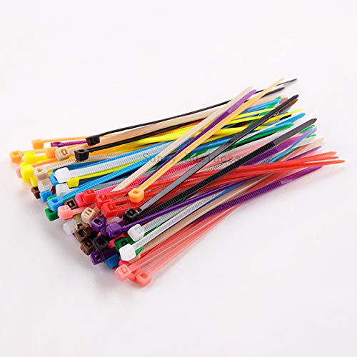 4 Inch Red Zip Ties (1000 Count)