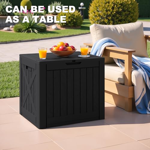 40 Gallon Resin Deck Box (Black / 40 Gallon)