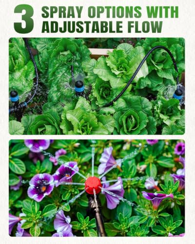 250FT Drip Irrigation System with 1 (250FT)