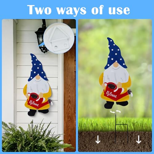 Garden Gnome Decorative Stake (Gnomes（blue）)